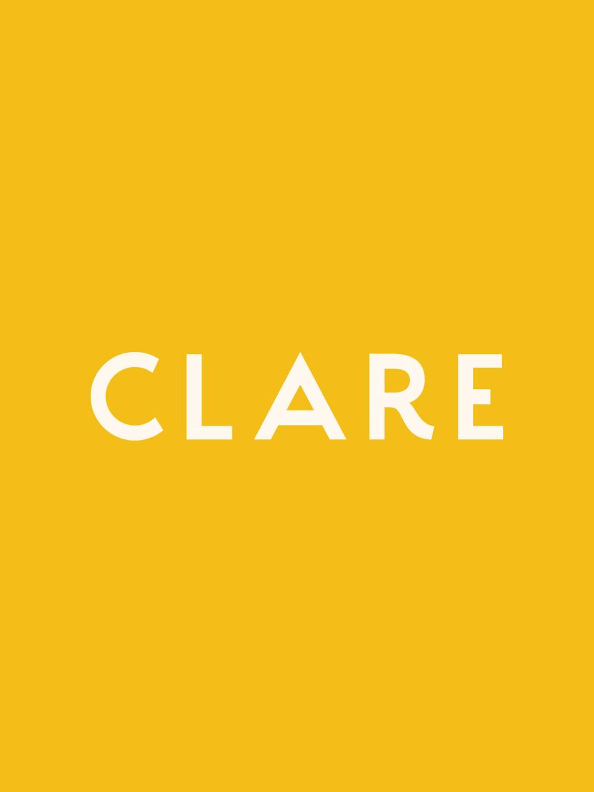 Clare Website hero image 1